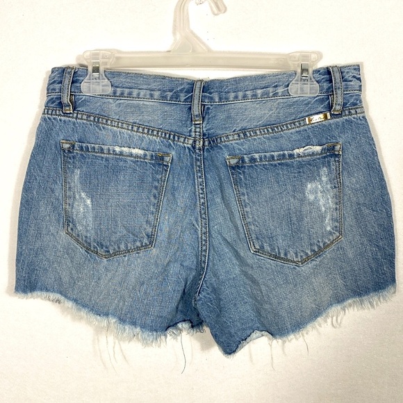 KanCan Blue Distressed Jean Shorts size 27 - Picture 7 of 12